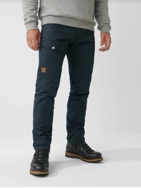 Fjallraven Men's Dark Navy Utility Pants